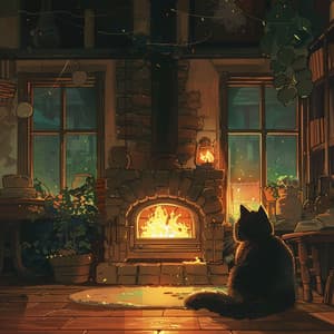 Un Hogar Binaural: Melodías De Relajación Del Fuego - Relajación de Ruido Blanco Natural