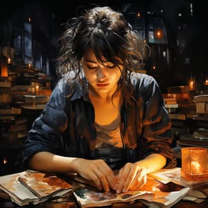 Sinfonía De Estudio Cósmico: Ondas Theta, Lluvia - Tonos de estudio Binaural Beats