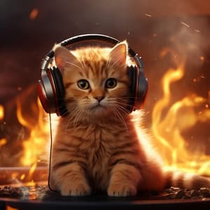 Quiet Embers: Cats Fire Serenity - Music for Kittens