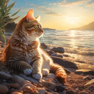 Serenidad Acuática Para Gatos: Sonidos Relajantes - Música para gatos Deluxe