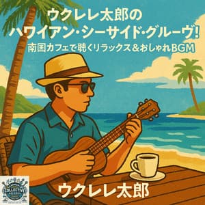 Ukulele Taro's Hawaiian Seaside Groove! Relaxing & Stylish BGM to Listen to in a Tropical Cafe - Ukulele Taro