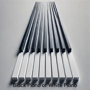 Black Piano or White Piano - Susanne Regen