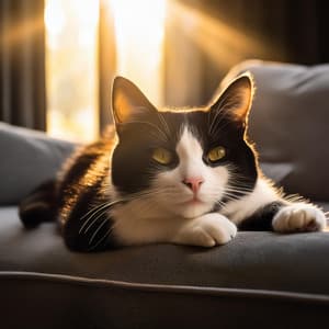 Acordes Juguetones: Música De Guitarra Para Gatos - Barba de calma