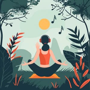 Yoga Rhythms: Flowing Melodic Sequences - Night Crickets