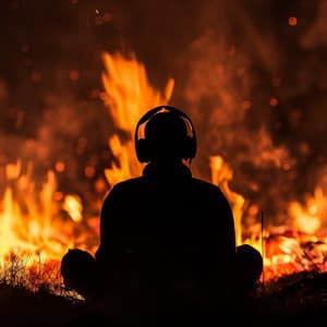Binaural Fire Serenity: Relaxation Vocals - Just Relax Music Universe