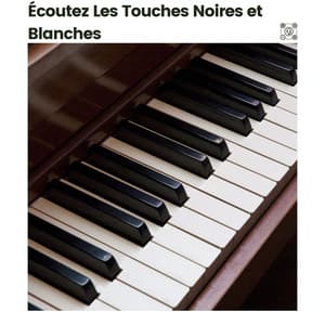 Écoutez Les Touches Noires et Blanches - Piano musique académie pour bébé