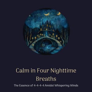 Calm in Four Nighttime Breaths: The Essence of 4-4-4-4 Amidst Whispering Winds - Night Ambience Lovers