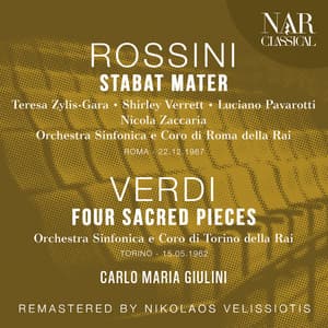 ROSSINI: STABAT MATER; VERDI: FOUR SACRED PIECES - Gioacchino Rossini