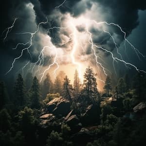 Relaxation Thunder: Gentle Thunderclap Melodies - Soft Music