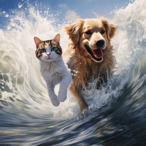 Cats by the Coast: Oceanic Melodies and Feline Magic - Ocean Currents