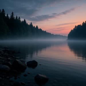 1 Worldly Waterfront: Dusk Mist - Nature Sound Collection