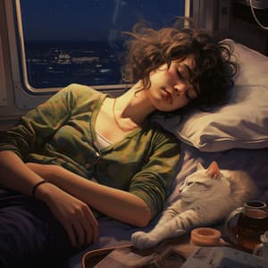 Lofi Nightfall Echoes for Sleepy Moods - Sad LoFi Boy