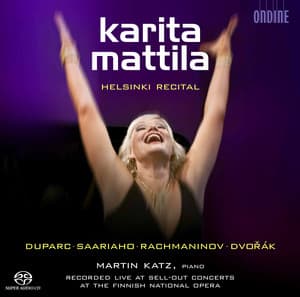 Vocal Recital: Mattila, Karita - Duparc, H. / Saariaho, K. / Rachmaninov, S. / Dvorak, A. - Karita Mattila