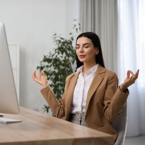 Flowing Efficiency: A Meditative Waterfall and Crystal Singing Bowl for Calm Work - Waterfall Sounds