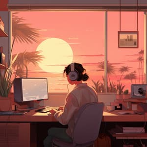 Enfoque Laboral: Armonías Sonoras De Lofi - Trabajo en Casa Lofi