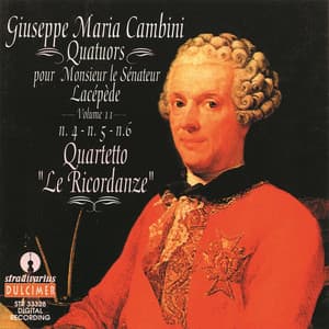 Cambini: Quatuors pour Monsieur Lacépède, Vol. 2 - Giuseppe Maria Cambini