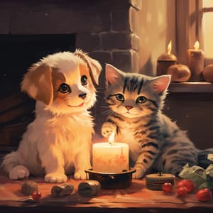 Confort De Las Brasas: Ambiente Calmante Para Mascotas - Grabaciones de vida silvestre