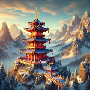 Montanhas da Iluminação: Chuva Tibetana e Flauta Himalaya para Paz Profunda - Meditação Música Ambiente