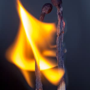 Flames of Passion: A Mesmerizing Fire Elemental Journey - Sounds of Fire for Sleep