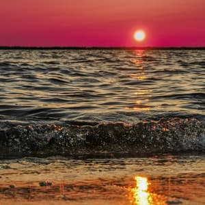 1 Coastal Night: Ethereal Synth Soundscapes - Coastal Sounds