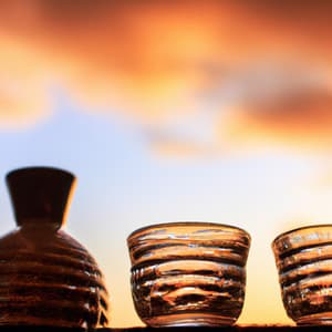 Sake at Sunset - Asian Lofi