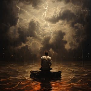 Meditation Amidst the Storm: Thunder's Calm - Mindful Measures