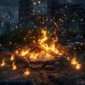 Gentle Fire Lullabies: Binaural Beats for Babies - Weather FX