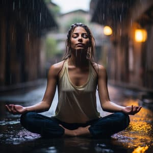 Yoga Drizzle: Binaural Rain Melodies - Hi Freq Samples