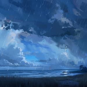 Binaural Rain Thunder for Mindful Meditation - Meditation Music Masters