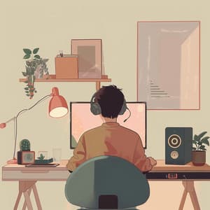 Jornada Melódica: Melodías Ambientales Calmantes Para La Creatividad - Trabajo desde casa latino