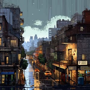 Concentración Consciente Lluviosa: Música Para Aliviar El Estrés - Orquesta Nativa Americana