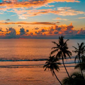 Blissful Escapes: Ocean Harmony Retreat - Tropical Blue Lagoon Sounds