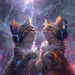 Cat's Thunder: Music for Feline Harmony - Calm Music for Cats