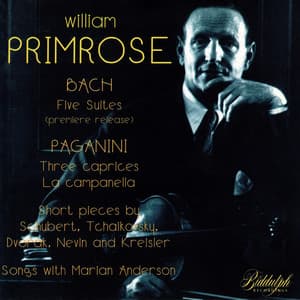 J.S. Bach, Paganini & Others: Works - William Primrose