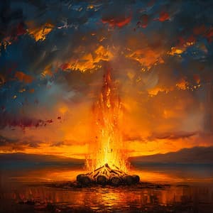 Tranquilidad Junto Al Fuego: Llamas Crepitantes Para Una Meditación Profunda - Los muchachos de enfoque y meditación