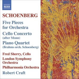 Schoenberg, A.: 5 Orchestral Pieces / Brahms, J.: Piano Quartet No. 1 - Arnold Schoenberg