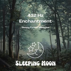 432 Hz Enchantment: Sleepy Forest Melodies - Sleeping Moon