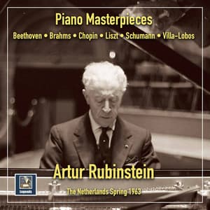 Holland Recital Beethoven - Brahms - Chopin - Liszt - Schumann - Arthur Rubinstein