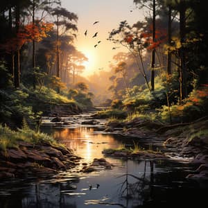 Ecos Del Amanecer: Melodías De La Pradera Al Amanecer - Oscilaciones neuronales Sonidos alfa