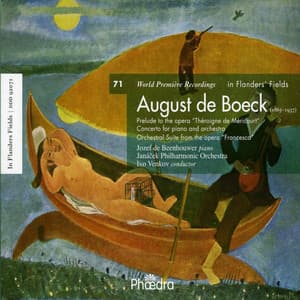 In Flanders' Fields Vol. 71: Music of August De Boeck - August de Boeck