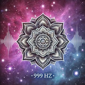 Frequency of God 999 Hz: Spiritual Awakening and Higher Mind Expansion - Aurora Glowing