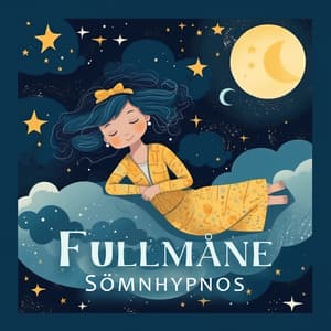 Fullmåne Sömnhypnos: Omedelbara Lugnande ljud - Lugnande zen musikzon