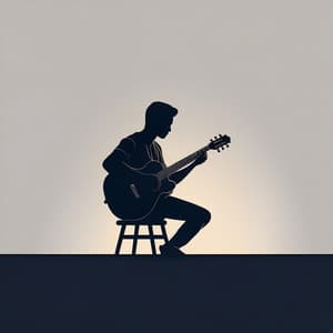 Música De Guitarra Para Corazones En Calma Bajo Cielos Lluviosos Y Horizontes Tranquilos - Guitarra Tranquila