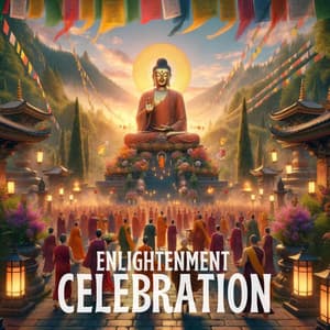 Enlightenment Celebration: Buddhist Festival, Journey of Awakening, Eternal Peace, Buddha's Blissful - Five Senses Meditation Sanctuary