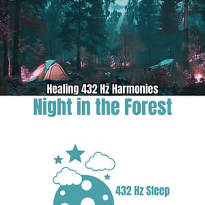 Healing 432 Hz Harmonies: Night in the Forest - 432 Hz Sleep