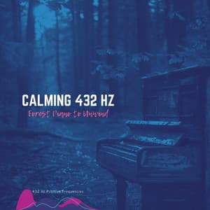Calming 432 Hz Forest Piano to Unwind - 432 hz Positive Frequencies