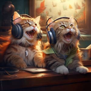 Bigotes Armónicos: Encantamiento Meditativo De Piano Para Gatitos - Novela para piano