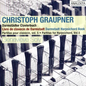 Graupner: Darmstadt Harpsicord Book - Christoph Graupner