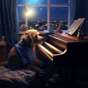 Dogs Harmony: Piano Gentle Waves - PianoDreams