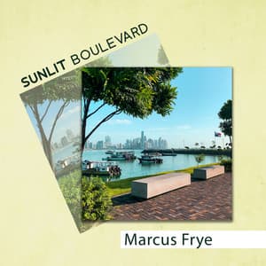 Sunlit Boulevard: Summer Upbeat Jazz for Relaxing Seaside Ambience - Marcus Frye